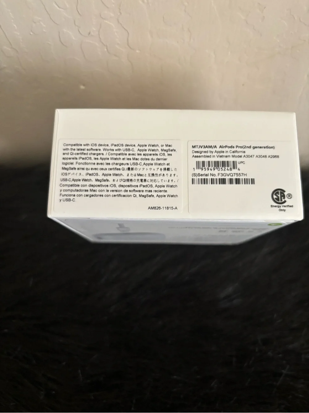 NIB Apple AirPods Pro 2nd generation (White) - Wireless Noise Cancelling Earbuds